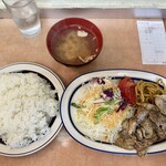 洋庖丁 - からし焼肉ランチ