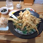 つるや - 料理写真:ごぼ天うどん定食