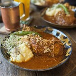 モセス カレー - プレミアムチキンカレー(1,100円)