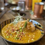 モセス カレー - 13種類の野菜カレー(1,300円)