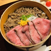 すき焼きと牛まぶし ももしき - 