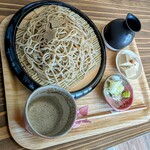 手打ち蕎麦 鶴 - もり蕎麦 大盛り