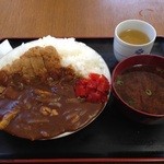 ふじのや - カツカレーライス\680+大盛り\50