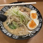 味噌のジョー 牛久店 - チャンピオン味噌ラーメン(白髪ネギ)野菜200g