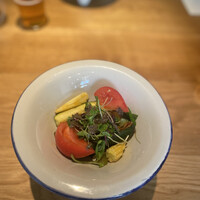 ETHICA - 夏野菜のサラダ　うちわサボテンいり