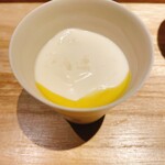 むら上 - 天草オリーブオイルといちじくの白和え