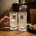 つけ麺屋ごんろく 両国 - レモンハイ：420円