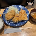 とんかつ七井戸 - とんかつ七井戸(天城軍鶏チキンかつ定食)