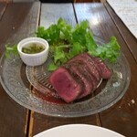 炉端×イタリアン アルベロ - 牛肉赤身の炉端