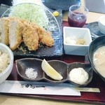 新潟かつ一 - かつ一定食 1480円