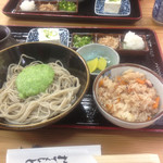 Nouka Shokudou Kamidaigakkou - 変わり蕎麦＋たこ飯