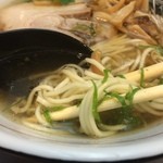 時翁 - スープも麺も美味しいが、チャーシューも美味しい。どこまで完璧超人なのだろう