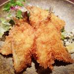 わさび　恵比寿集合！九州男とうまかもん。 - 鱚のフライ(ランチの日替り御膳)