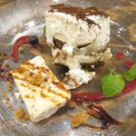 トラットリア ダ コヴィーノ - ドルチェ（ティラミス、セミフレッド）