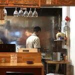 ナマステレストラン - 客席から見た厨房