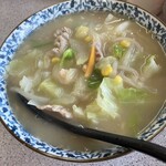 ドライブインあけみ - ちゃんぽん¥700