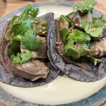 ロス タコス アスーレス - ④フリーホレスと砂肝、ピーマン