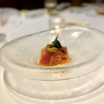 JINBO MINAMI AOYAMA - 追加でスペシャリテのカペッリーニをいただきました。