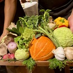 JINBO MINAMI AOYAMA - バーニャカウダに使われる食材｡