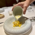 JINBO MINAMI AOYAMA - 仕上げのソース