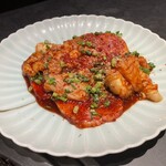 肉屋 正々堂 - ホルモンの盛り合わせ