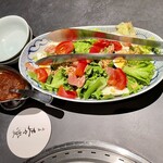肉屋 正々堂 - 旬の野菜サラダ