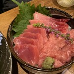 一心 - 本鮪赤身、中トロ、ねぎとろが
      こんなにたくさん！(☆∀☆)
      ねっとりMAX！