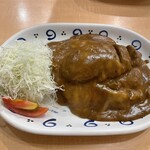 スタミナカレーの店バーグ - ハンバーグカレー　チーズトッピング　1250円