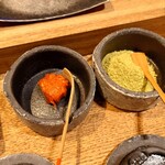 特選髙坂鶏 克つ鳥 - 自家製柚子胡椒と高知仁淀川のぶどう山椒