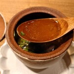 特選髙坂鶏 克つ鳥 - 特選高坂鶏のつくねとクレソンの小鍋仕立て