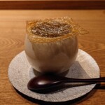 特選髙坂鶏 克つ鳥 - わらび餅プリン