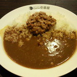 CoCo壱番屋 - 納豆カレーです。