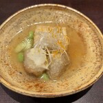 鮨菜 和喜智 - 小芋とタチウオの揚げ出し