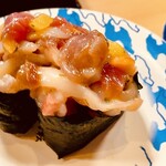 廻転寿司弁慶 - ばくだん！いろんな海鮮入っていて美味しかったです！