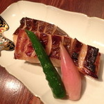 和食　貴山 - マナガツオの幽庵焼き。２０１４年１０月