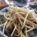 ラーショマルミャー - ネギチャーシュー丼（アップ）