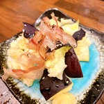 呑み場 ウメダうめだ - 水ナス引きちぎり