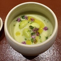 侘家古暦堂 祇園花見小路本店 - 赤卵と枝豆の茶碗蒸し