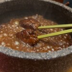 侘家古暦堂 - つくねが出汁の中で泳ぎます♪