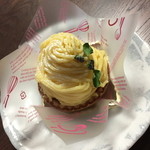 菓子工房 おおはら - 懐かしのモンブラン（２６０円）２０１４年１０月