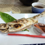 かえで食堂 - ヒメマスの塩焼き