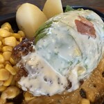 ベリーベリーファーム上田 レストラン - アボガドハンバーグ