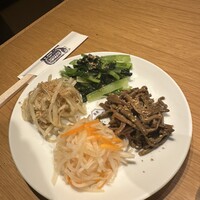 ビーフキッチン 恵比寿店 - ナムル盛り合わせ