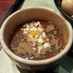 つけ麺 繁田 - 味玉つけ麺