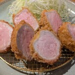 車道 フライのぶた福 - ヒレ芯　前列が4つと後列が2つ