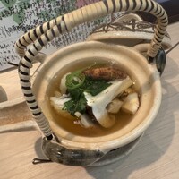祇園おかだ - 土瓶がまだグツグツいってる〜❗️