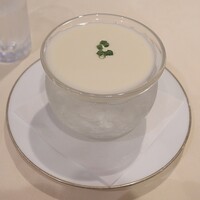 レストラン香味屋 - 冷製ポテトのクリームスープ