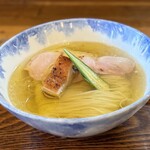 Ramen FeeL - FeeL The 塩らぁ麺にはオクラが…