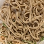 ラーメン 鷹の目 - この太麺が冷たく〆られ最高の冷やし中華に