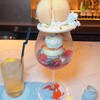 パフェと酒と、、、金魚